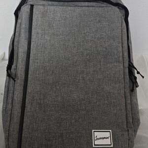 Grey Travel Laptop Backpack